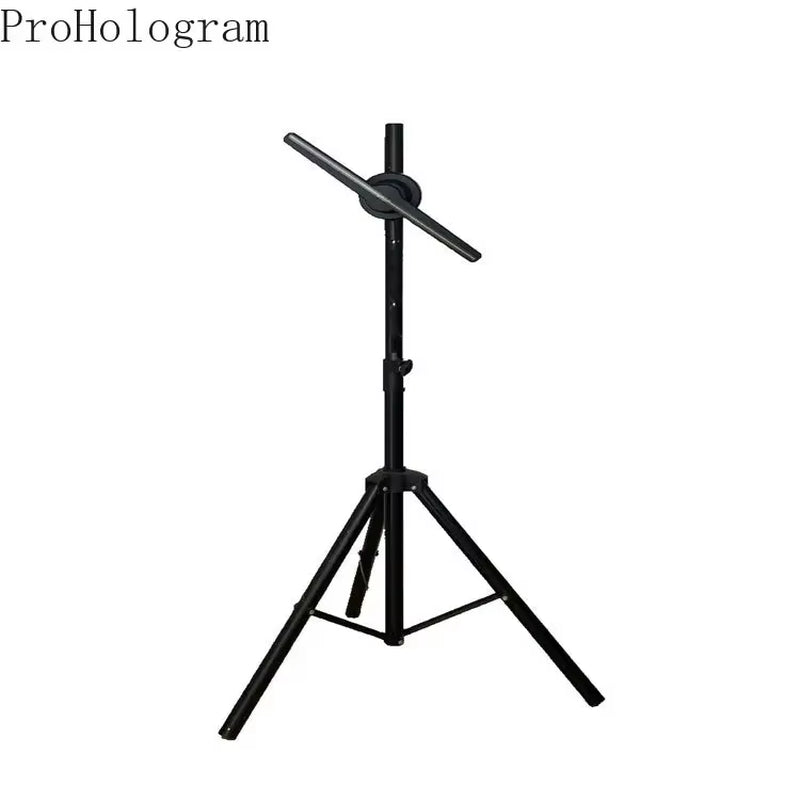 3D Projector Fan Stand Tripod Portable Advertising Fan Tripod Stand for 3D Hologram Fan Projector Adjustable Bracket Stand