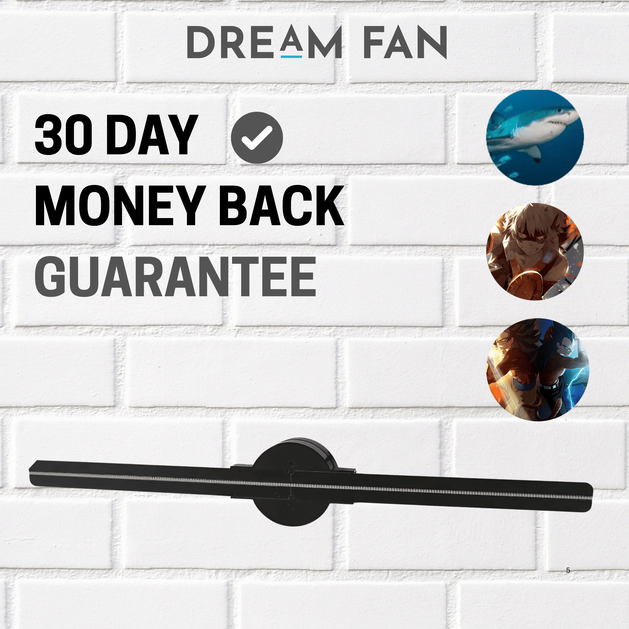 The Dream Fan™ Hologram Fan