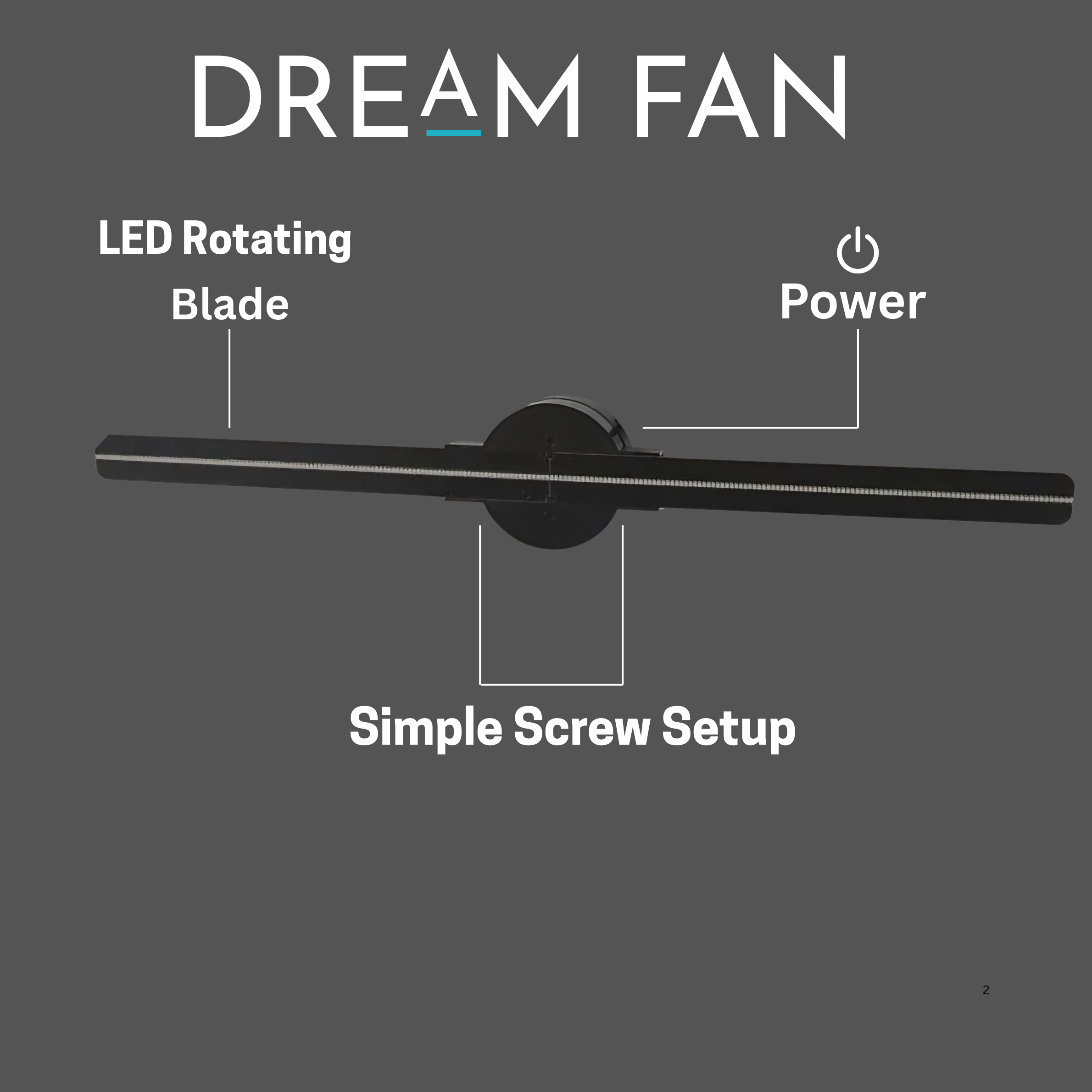 The Dream Fan™ Hologram Fan
