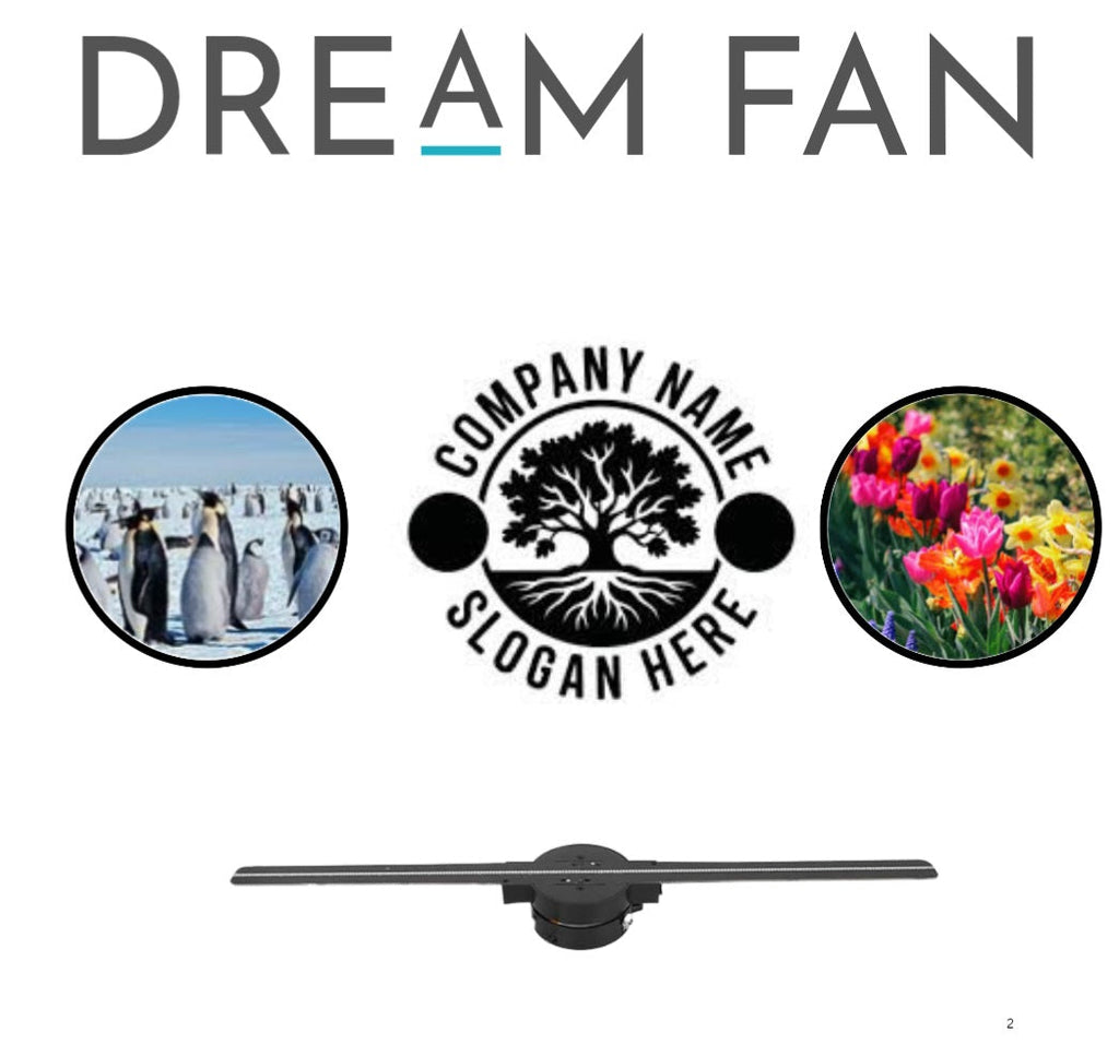 The Dream Fan™ Hologram Fan