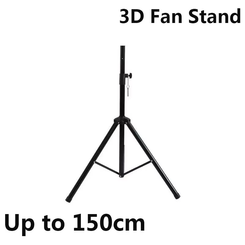 3D Projector Fan Stand Tripod Portable Advertising Fan Tripod Stand for 3D Hologram Fan Projector Adjustable Bracket Stand