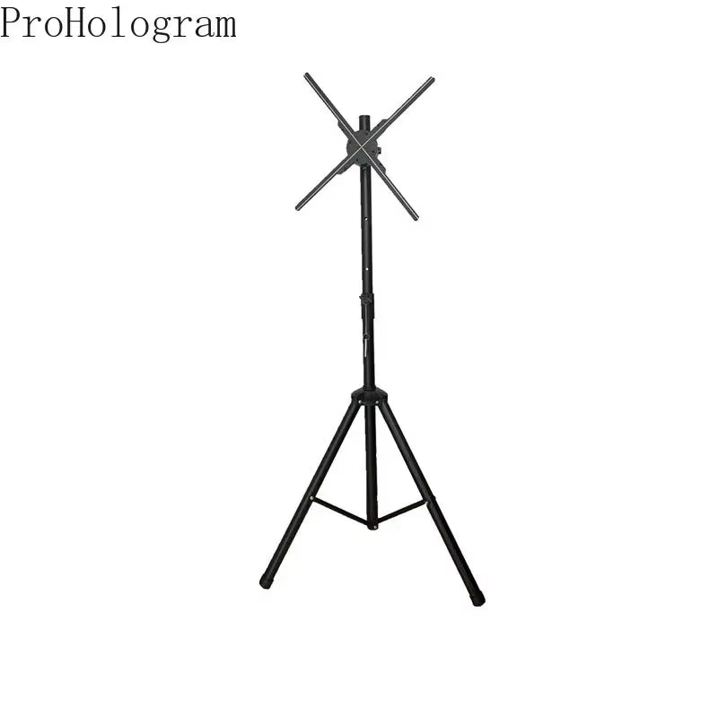 3D Projector Fan Stand Tripod Portable Advertising Fan Tripod Stand for 3D Hologram Fan Projector Adjustable Bracket Stand